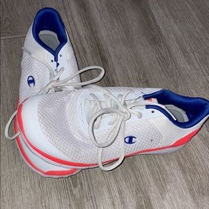 Champion sneakers, size 7, maybe worn twice